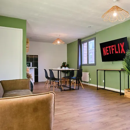 Ng Suitehome - Lille I Barbieux I Montesquieu - 3 - Netflix - Wifi - Kitchenette Apartment